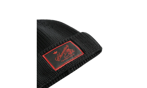 CHAVARRIA KNIT BEANIE "Black" KR8704