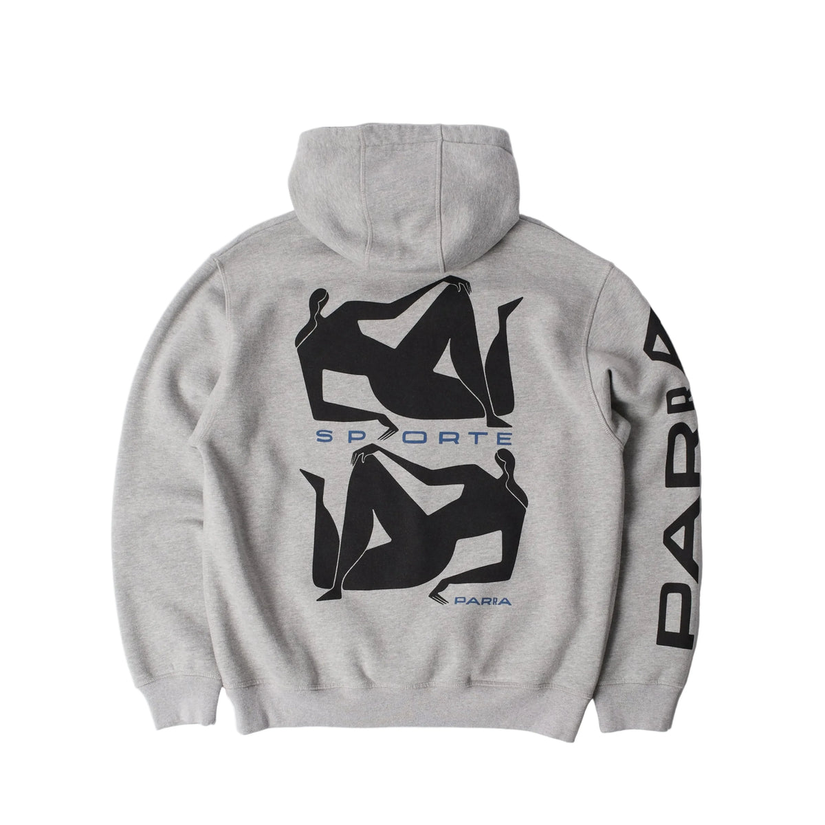 Parra Sporte Hooded Sweatshirt - Heather Grey
