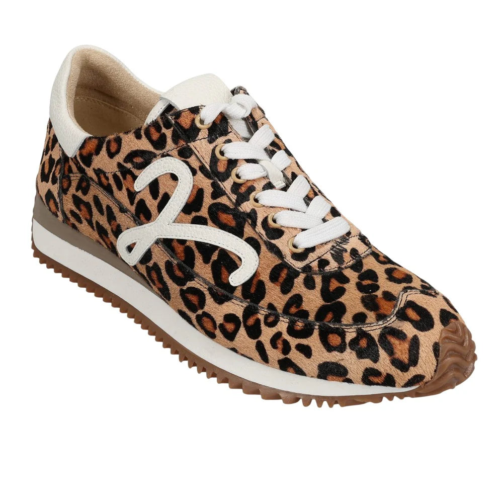 Queen Leopard Lace Up Sneakers