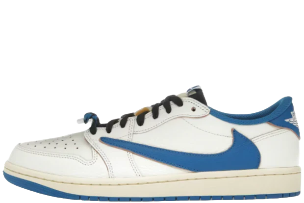 1 Retro Low OG SP Fragment x Travis Scott Sail Military Blue