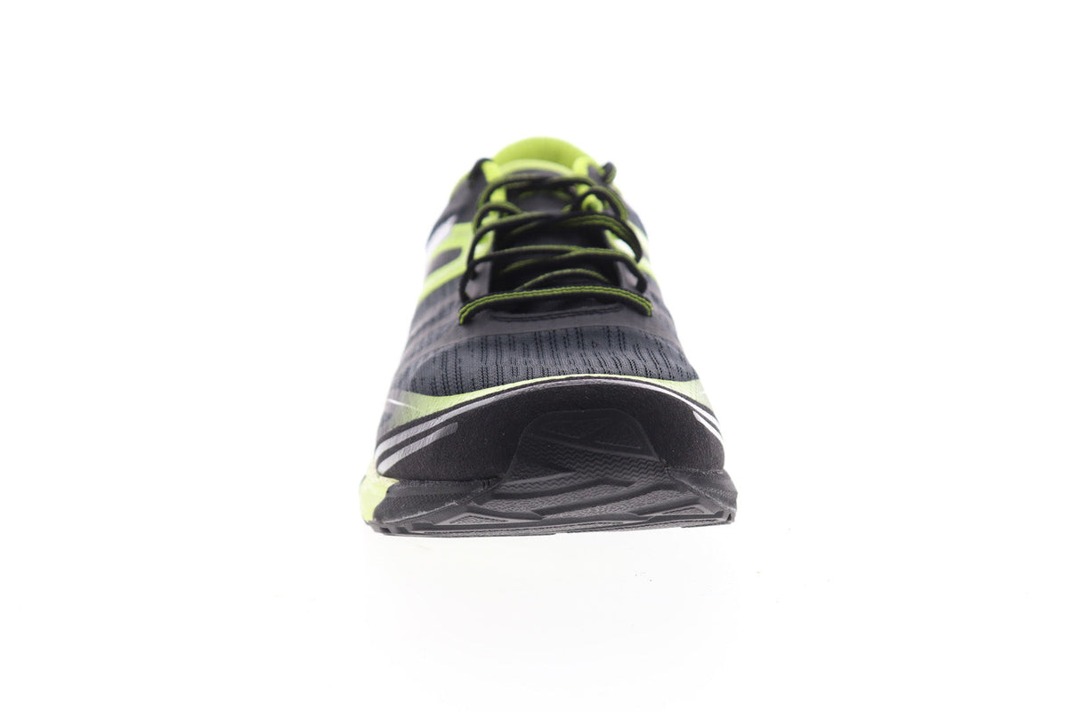 Bio Speed Mens Black Mesh Low Top Athletic Cross Training Shoes