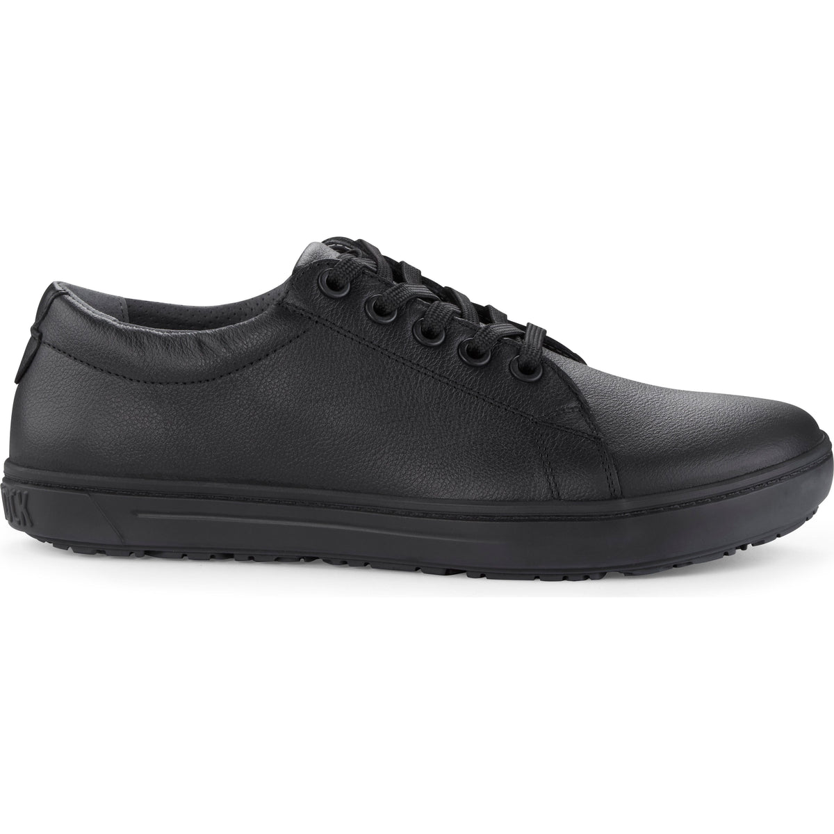 QO 500 Leather Safety Shoe in Black Leather