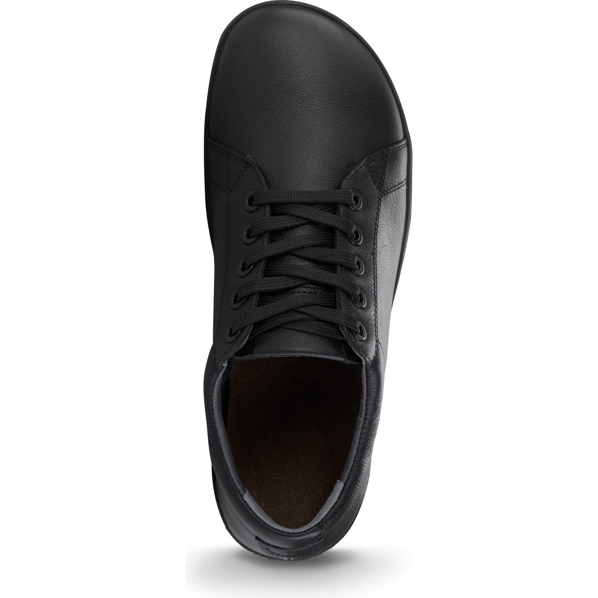 QO 500 Leather Safety Shoe in Black Leather