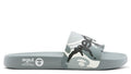 AAPE Grey Camo Slides