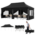 🔥[Hot sale]🔥10x20Pop up Canopy Tent with 6 sidewalls Commercial Heavy Duty Canopy UPF 50+ All Weather Waterproof Outdoor Wedding Party Tents
