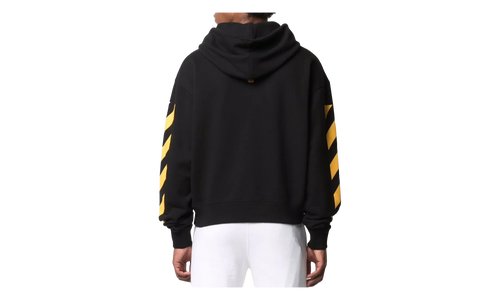 Caravaggio Painting Over Hoodie "Black / Multicolor" OMBB037F21FLE0111084