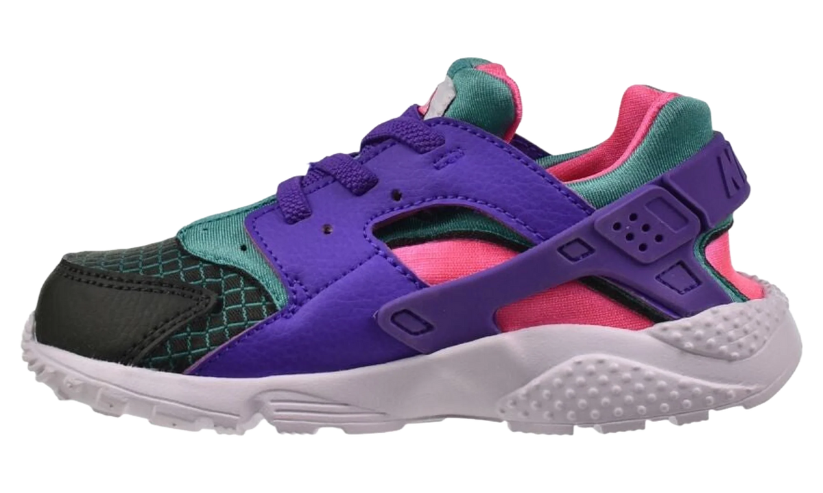 Huarache Run Now TD "Outdoor Green Hyper Grape" BQ7098 300