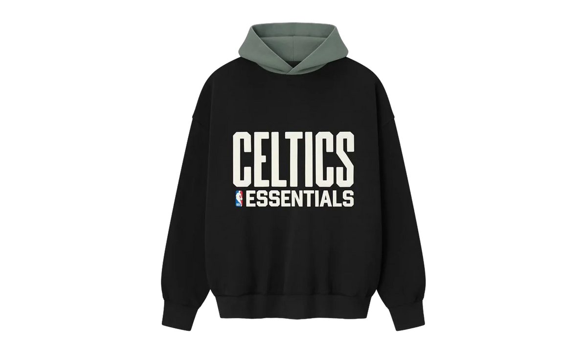 CELTICS SPORTS FIT HOODIE "BLACK / BALSAM GREEN" 192NB256407F