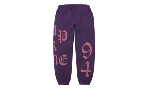 Cut Out Sweatpants "SS26 - Purple" SU27151