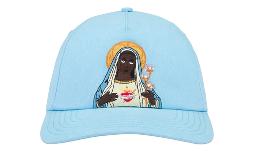 Black Mary Cap "Light Blue" DT467