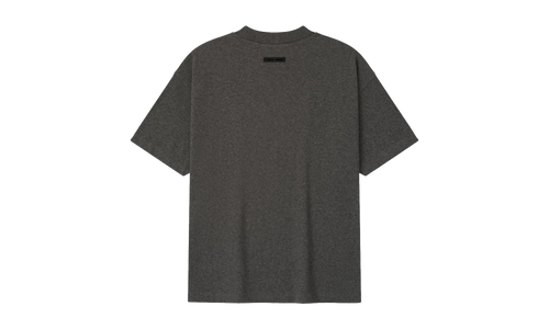 Embroidered Classic Short Sleeve Tee "Charcoal Heather" 125HO254191F