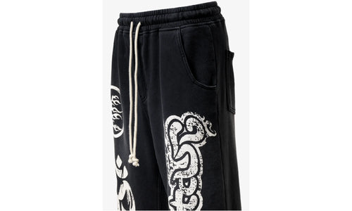 YOGA REMIX SWEATPANTS (BELT LOOP FIT) "Black" HSR169