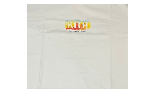 Miami Design District T-Shirt "White / Multicolor" KITH242