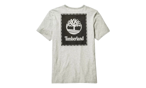 Short-Sleeve Box Logo Graphic Tee "Grey / Black" TB0A22RP 052