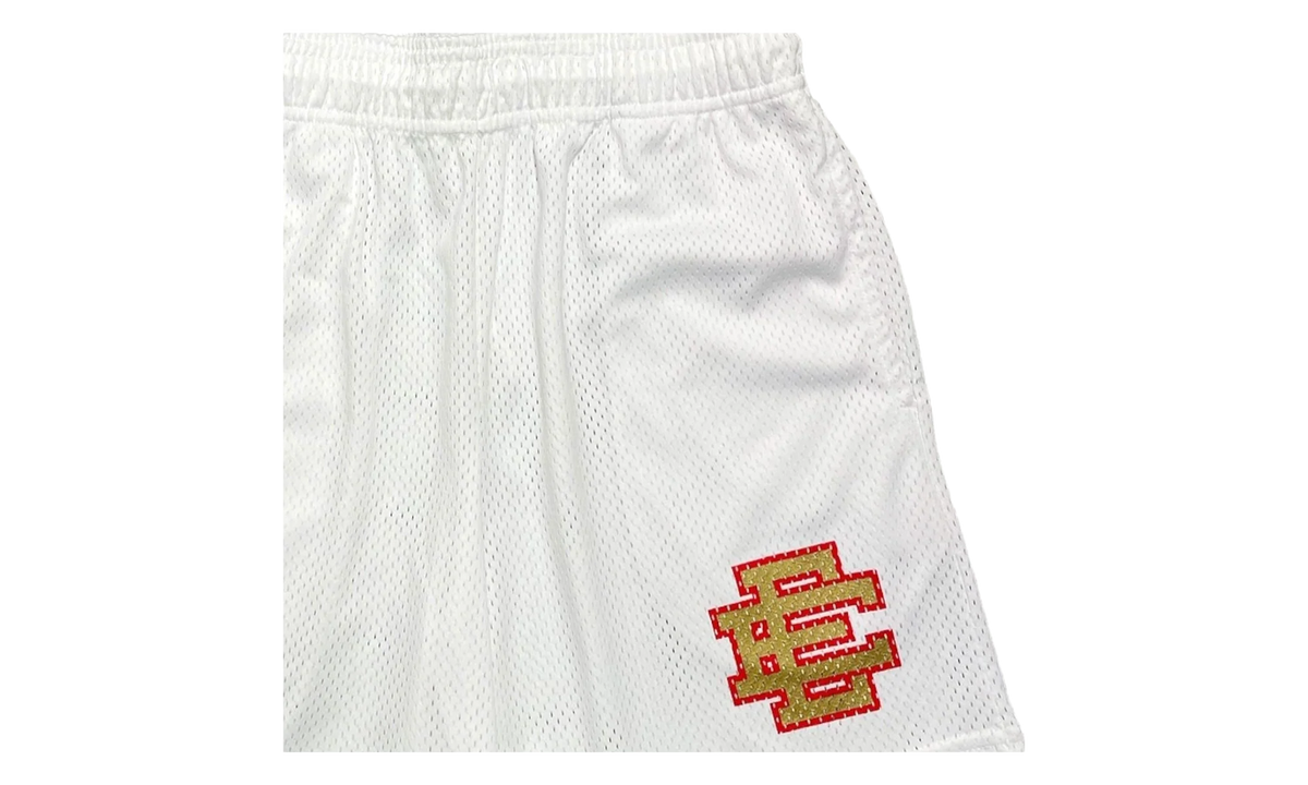 EE BASIC SHORT "SS23 - White/ Gold/ Red" EE725
