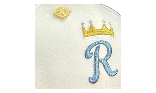 59FIFTY Kansas City Royals 50th Anniversary Fitted Hat "Cream / Red" NE475