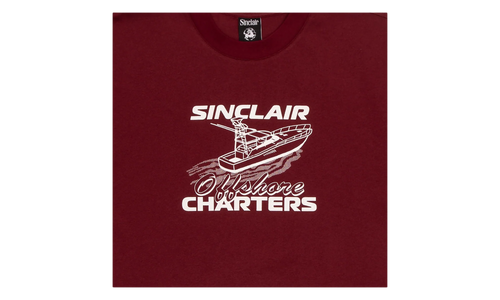 Offshore Charter Short Sleeve T-Shirt "Red" SMT171 1 RED