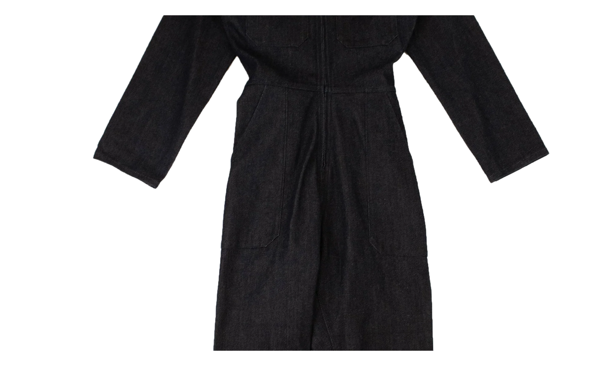 Denim Fitted Jumpsuit "Blue" APA XTPS 0001