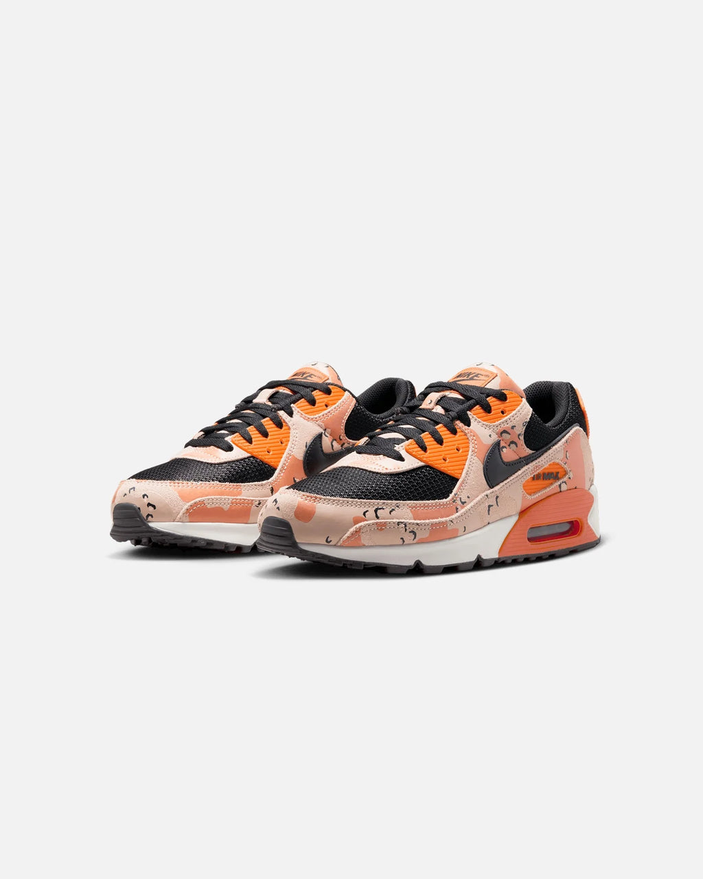 Air Max 90 Premium "Camo" Beige/Black/Safety Orange