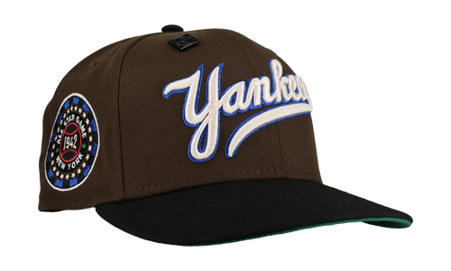 59FIFTY New York Yankees 1942 All Star Game Fitted Hat "Walnut / Black" NE224