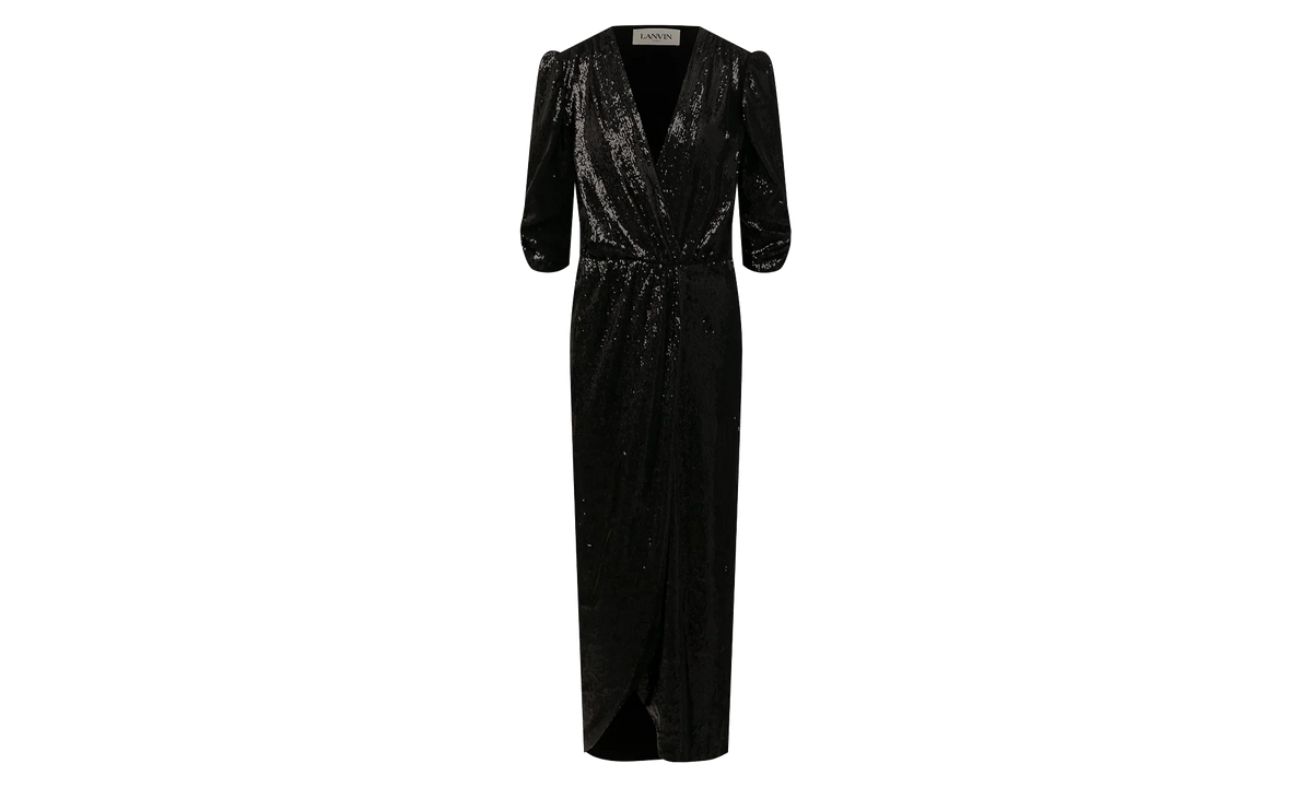 Sequin DRESS "Black" RW DR0095 5140 P22 35