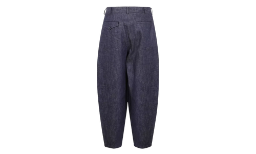 Pleated Denim Trousers "Indigo" PPP045051