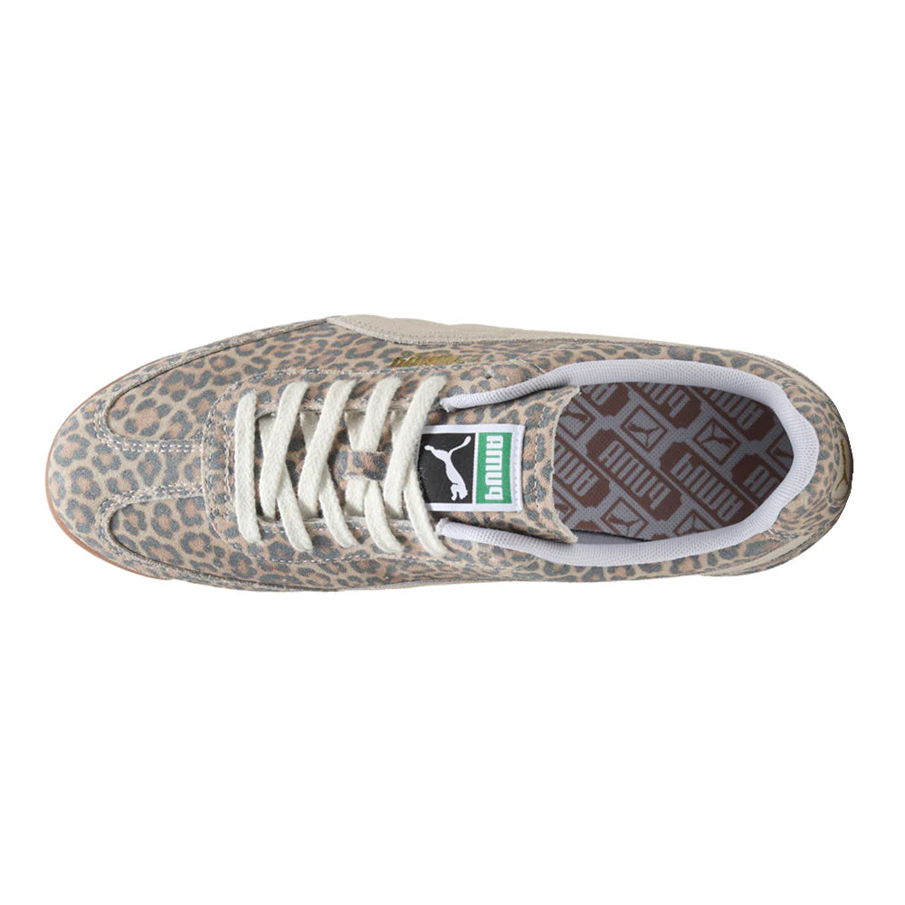 Arizona Leopard Print Lace Up Sneakers