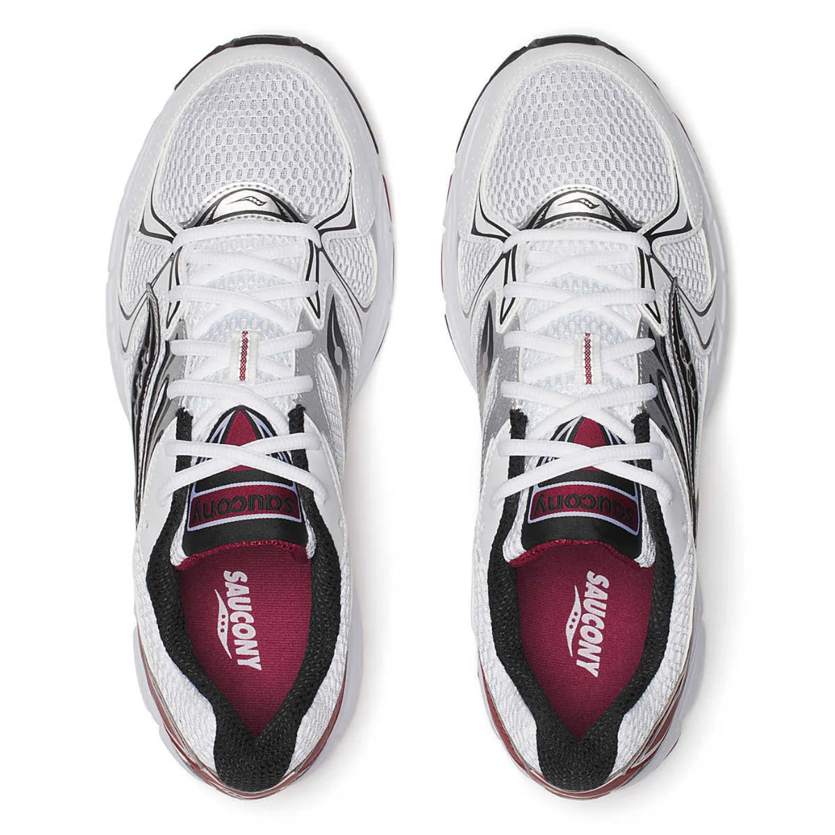 Men's Saucony Ride Millenium - "White/Red"
