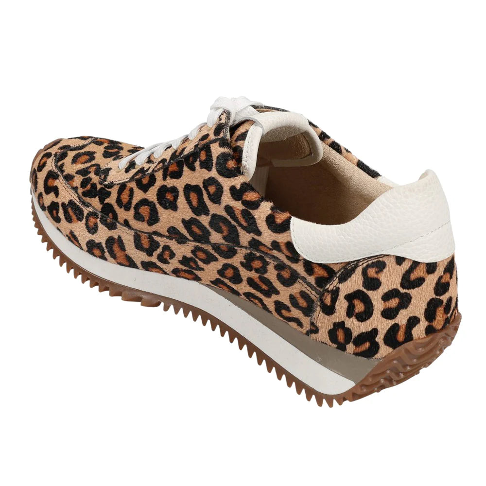 Queen Leopard Lace Up Sneakers