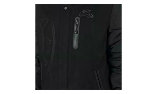 Air Destroyer Letterman Wool Championship Jacket "Black" 860089 010