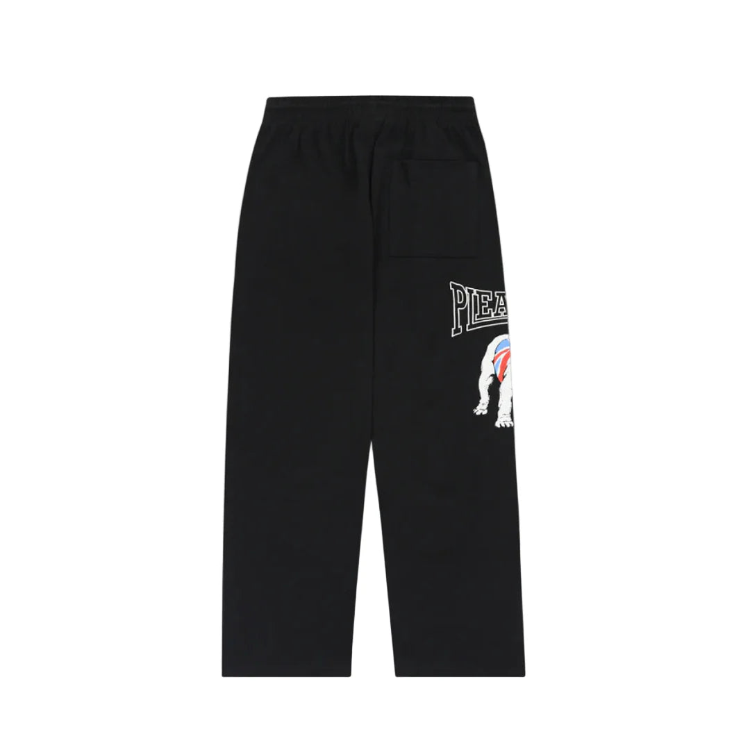 Pleasures Bulldog Cotton Pants - Black