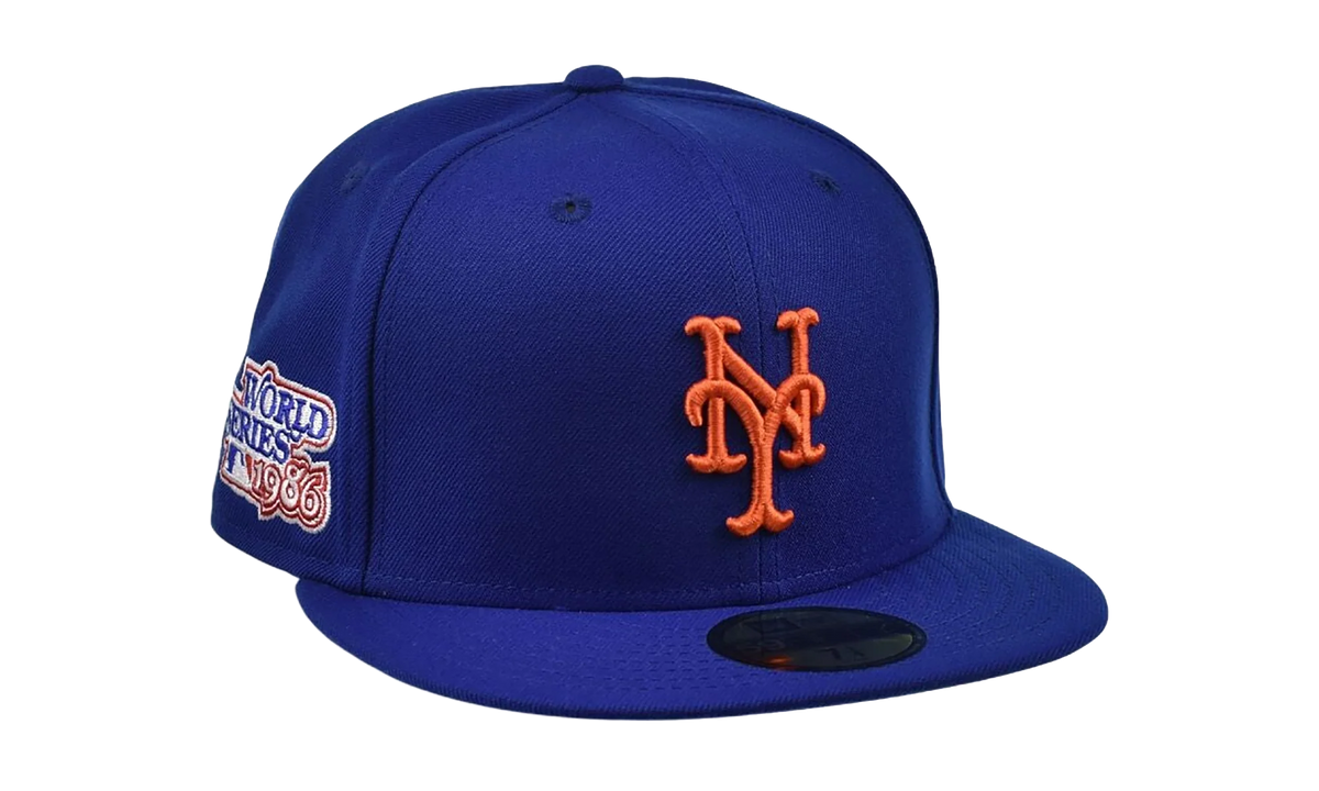 59FIFTY New York Mets World Series 1986 Fitted Hat "Blue" 60399390