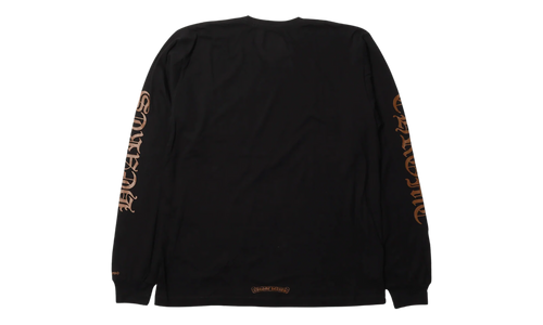 Neck Logo Long Sleeve Tee "Black / Brown" CHRM0908