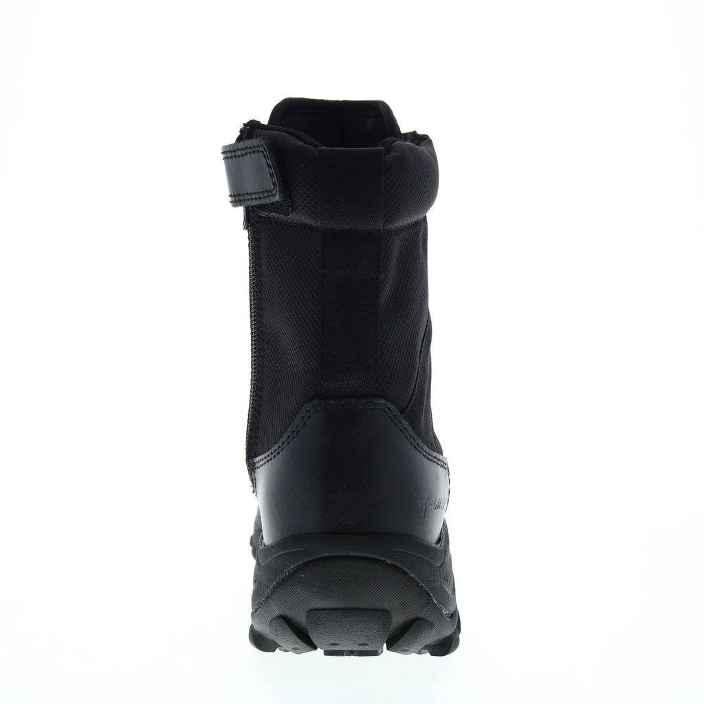 Bates Fuse Tall Size Zip E06510 Mens Black Leather Tactical Boots