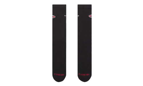 Everyday Plus Cushioned Crew Socks (1 Pair) "Black / White" FQ0327 010