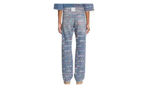 TWISTED LEG DENIM TROUSERS "Blue Denim" RW TR0335 D082 P24 22