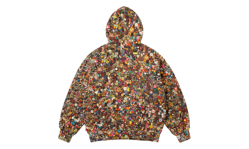 Mike Kelley Zip Up Hooded Sweatshirt "SS26 - Multicolor" SU27460