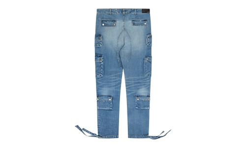 Tactical Cargo Pants "Blue" 4PF2MDF003_70's_Indigo