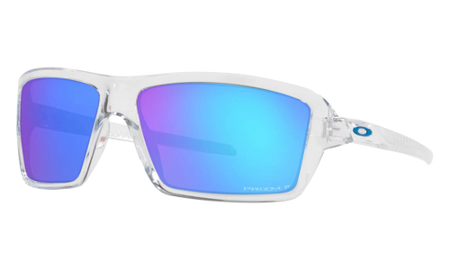 Cables Polarized Sunglasses "Polished Clear / PRIZM Sapphire" OO9129 05