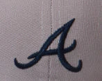 New Era 59Fifty Atlanta Braves x Hyperfly Katakana Fitted - Grey