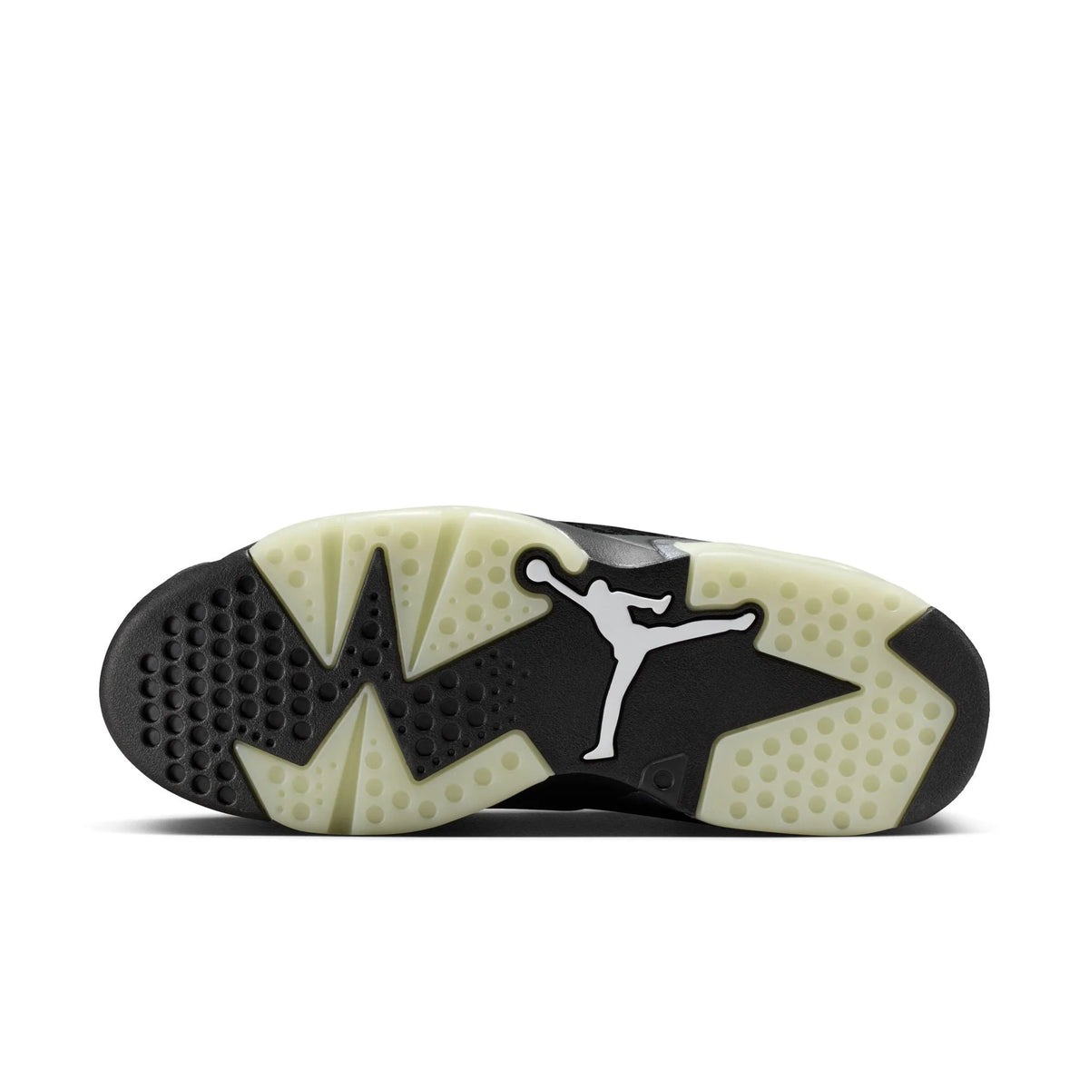 Women's  6 Retro Low - "Black Pony Hair"