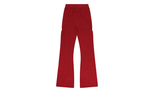 Knit Flared Pants WMNS "Red" RHDWBTM0003 RED