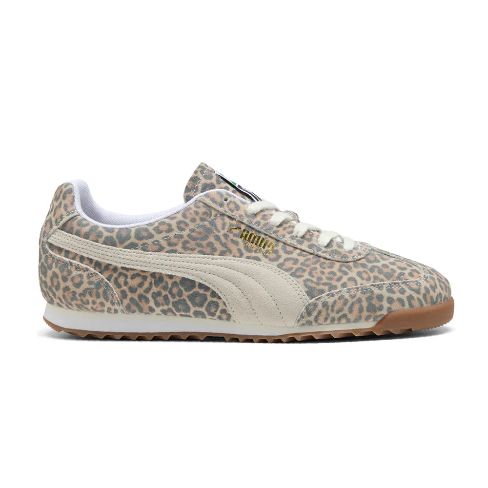 Arizona Leopard Print Lace Up Sneakers
