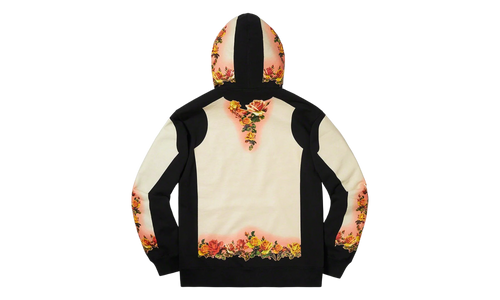 Jean Paul Gaultier® Floral Print Hoodie "SS19 - Black" SU26927
