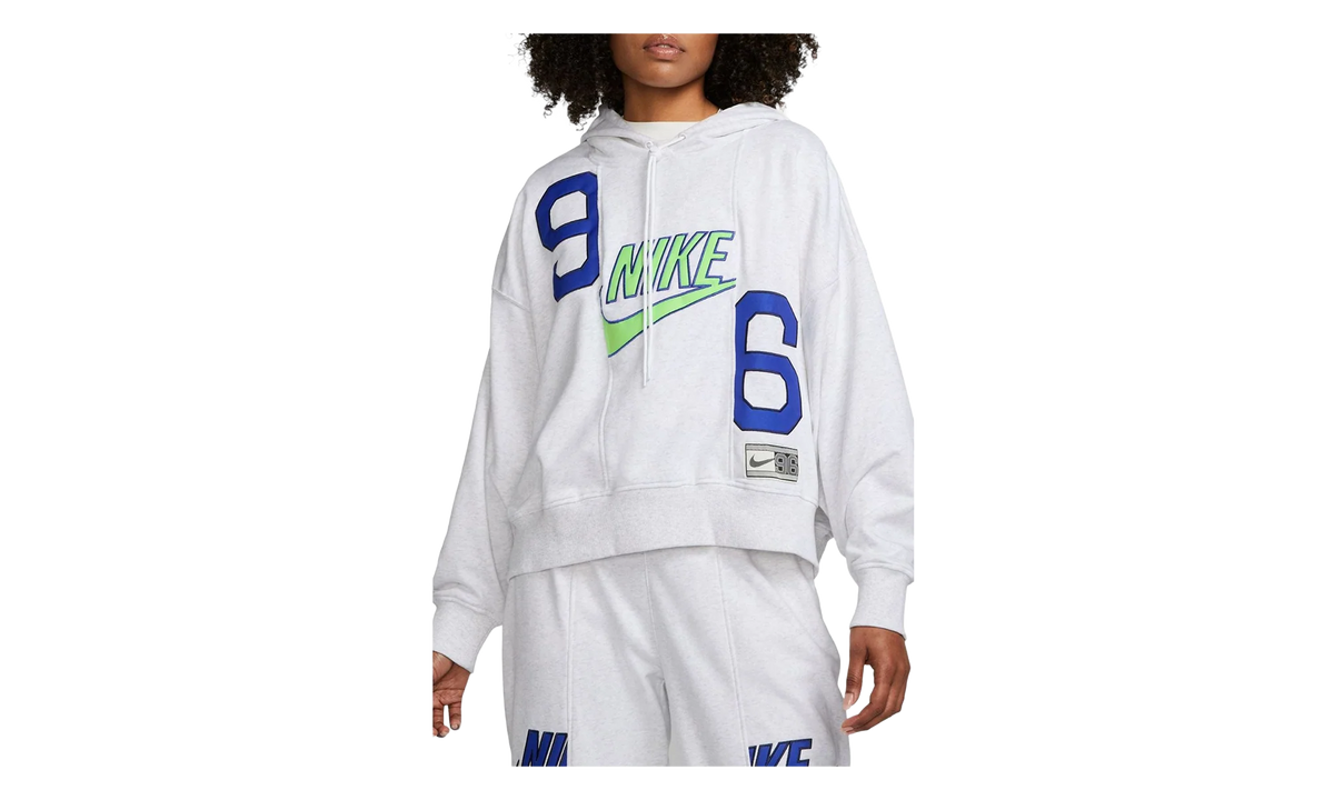 Sportswear Club Fleece Hoodie WMNS "Birch Heather / Green" DV8086 051