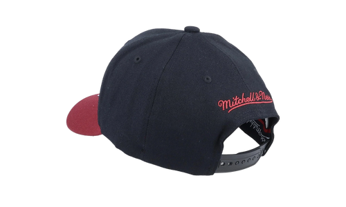 NBA Team 2 Tone 2.0 Stretch Snapback Cap "Miami Heat - Black / Red" HHSS3265 MHEYYPPPBKRD