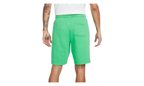 Club+ French Terry Multi-Logo Shorts "Spring Green" FB8830 363
