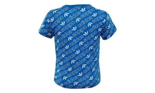 Trefoil Monogram Tee TD "Blue" DN8158