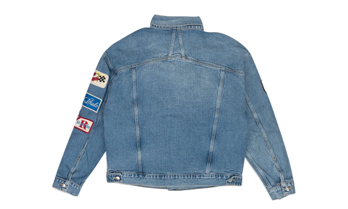 Patch Denim Jacket "Indigo" RHD-MOTW-0076