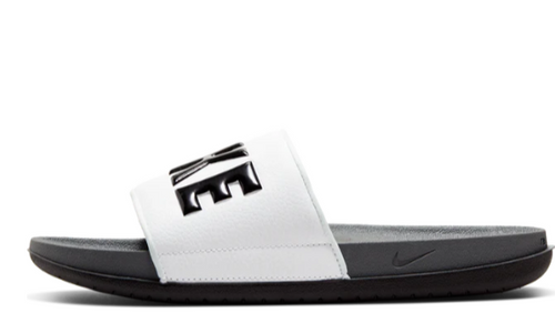 Offcourt Slide Dark Grey Black White